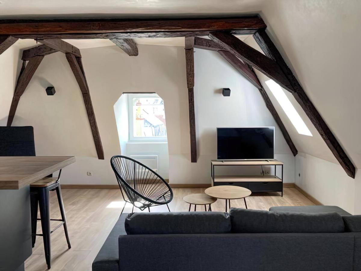 Apartament Vue Sur La Cathedrale - Au Coeur De Bourges Zewnętrze zdjęcie